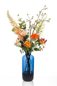Artificial flowers - Bouquet XL Happy Orange - 109 cm