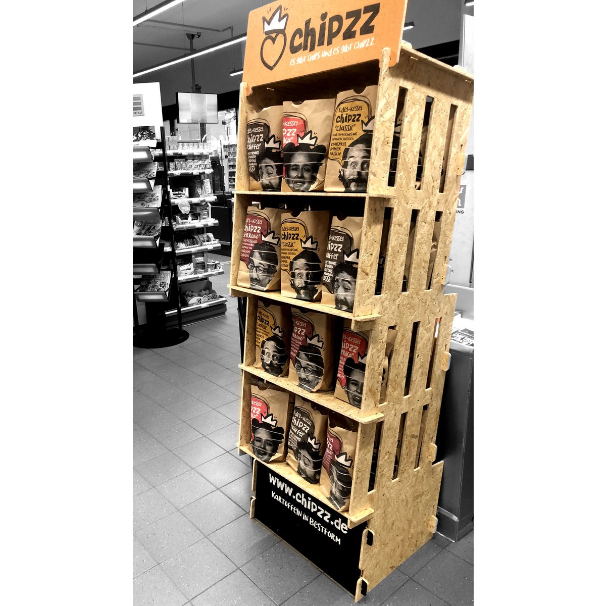 Stand-up display Chipzz