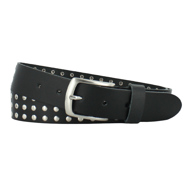 Leren Riem 4 cm | Met Studs
