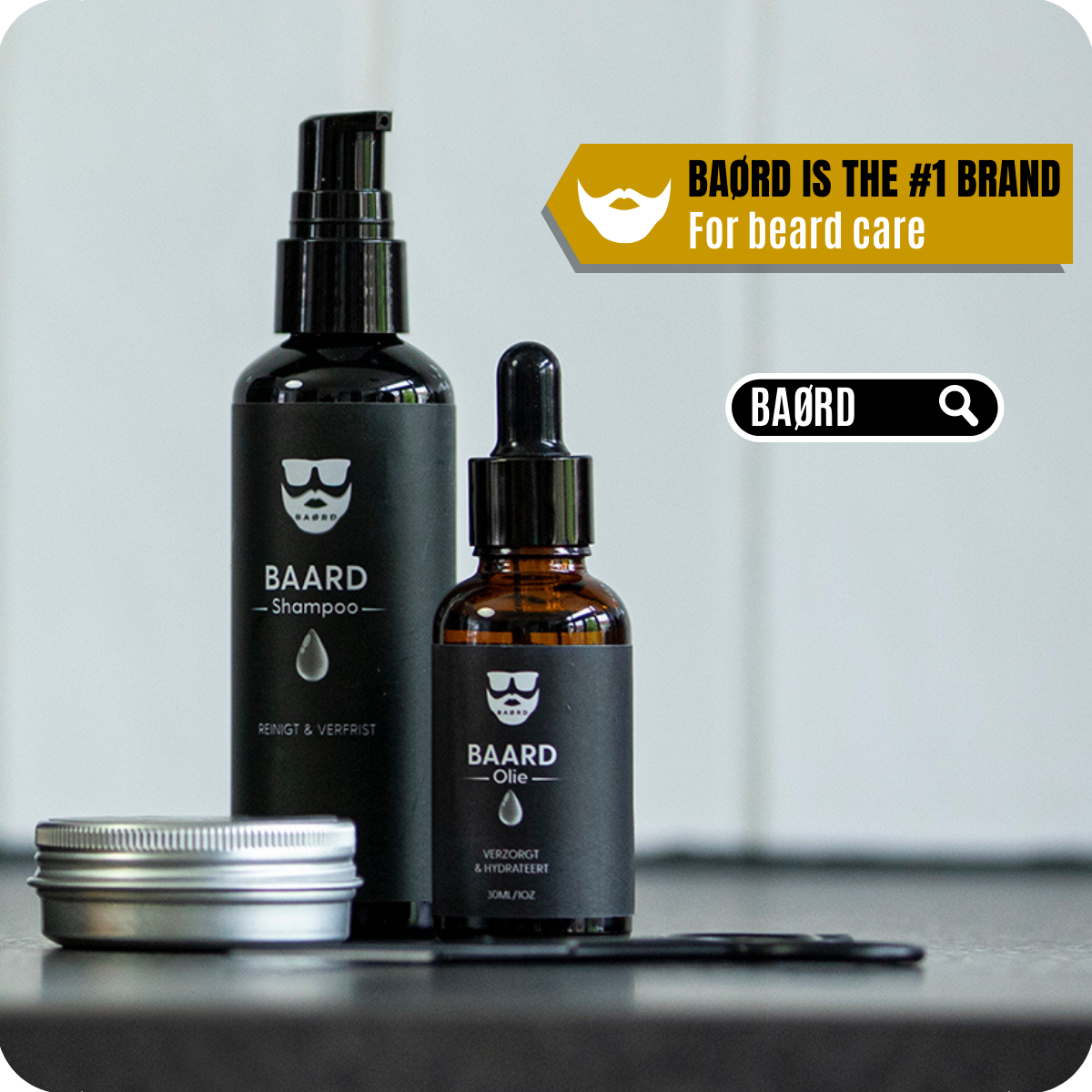 Beard Oil - 30ML - Natural - For Men