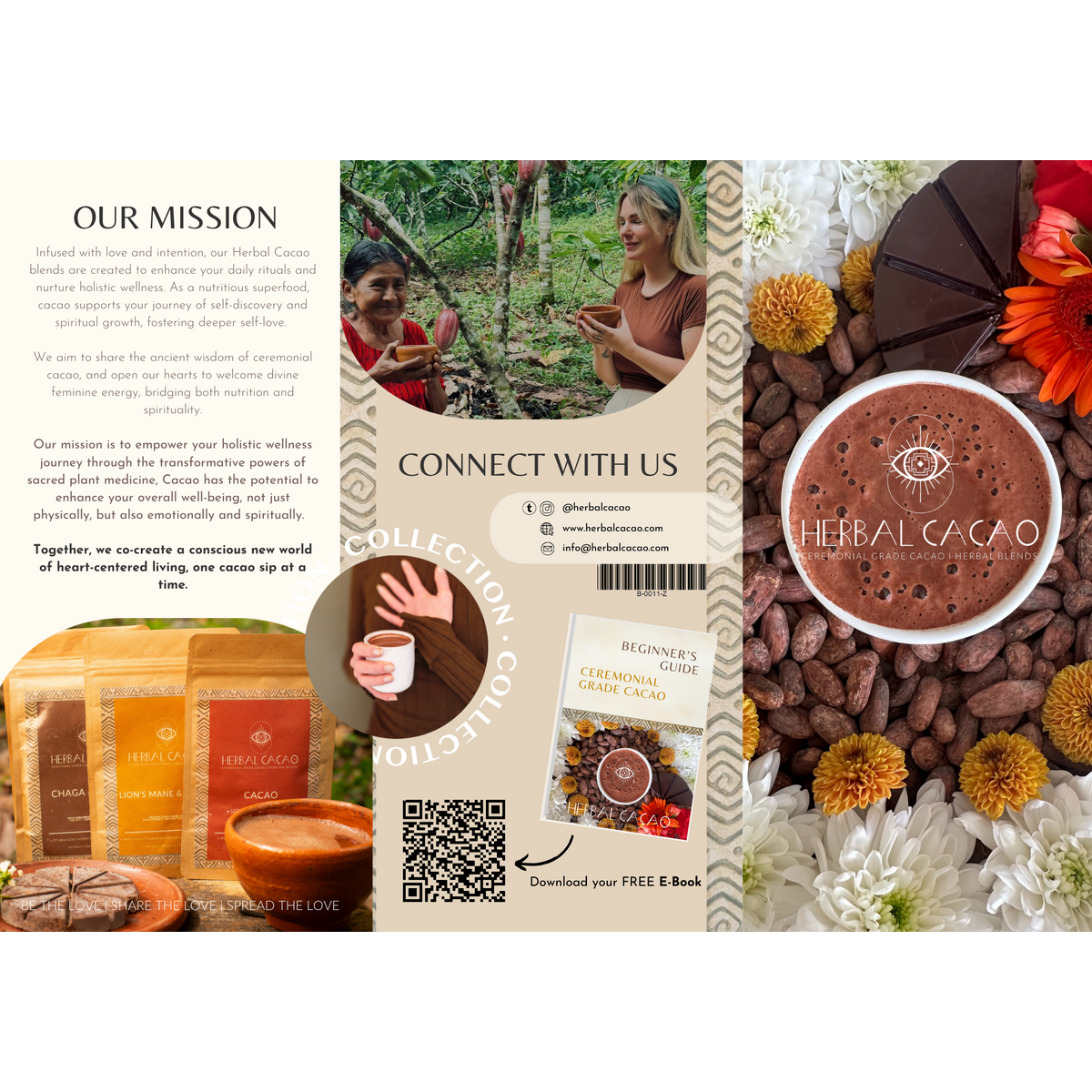 Herbal Cacao Brochure (Bundle 50x)
