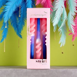 Dip Dye Swirl - Passion Island