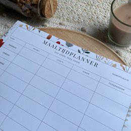 Maaltijdplanner A4