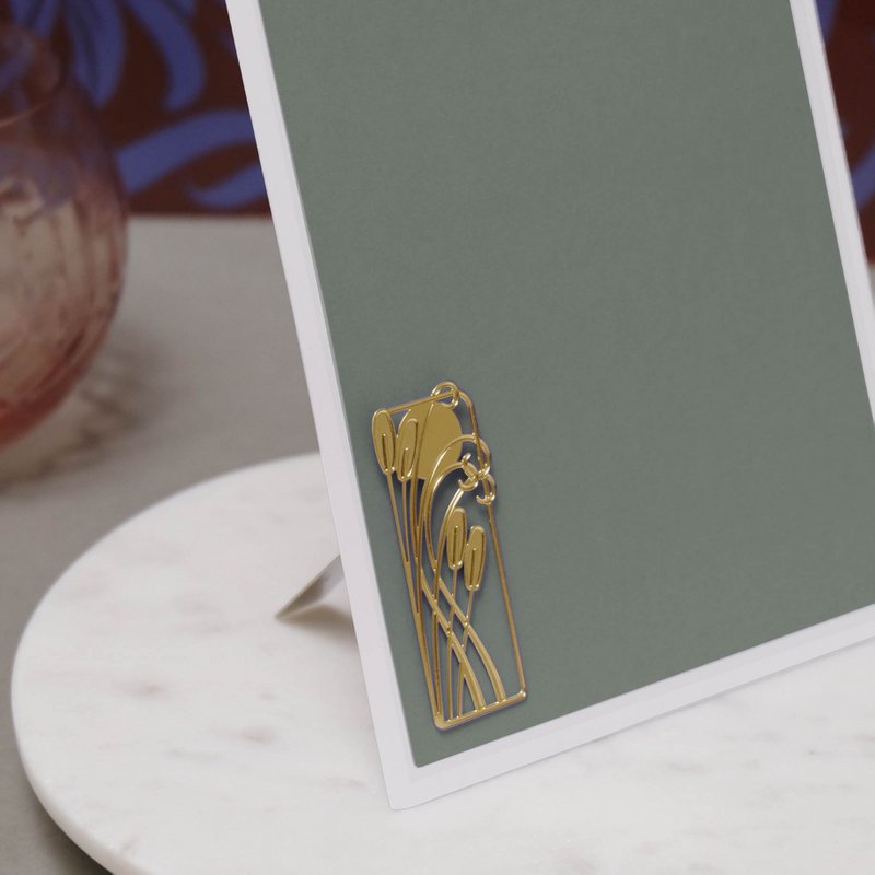 Display pełen 24 magnetycznych uchwytów na zdjęcia - secesja + bezpłatny wyświetlacz