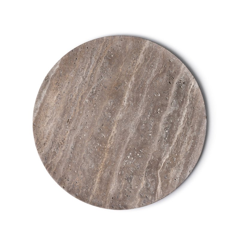Titanium travertinbakke omkring 40 cm