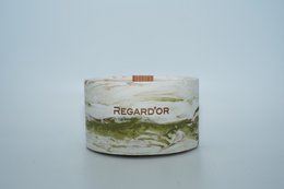 Handmade Marble-look Natural Candles - Large