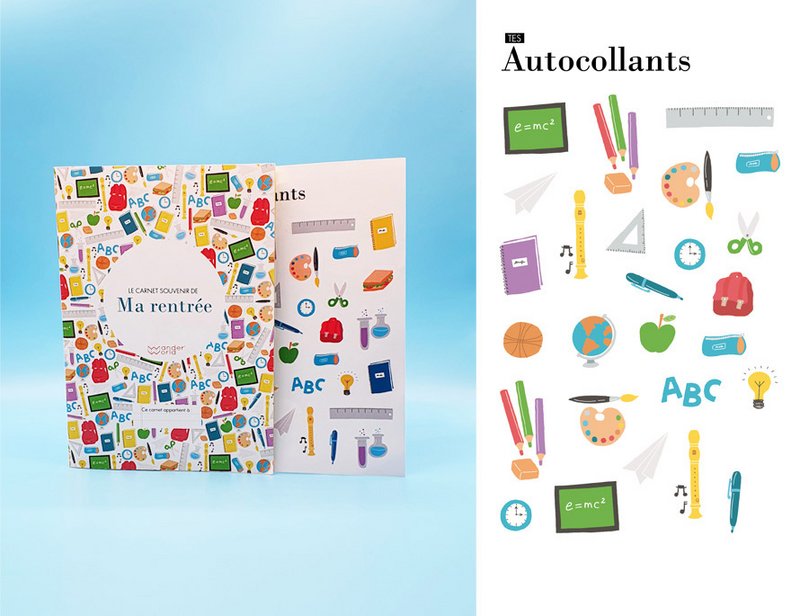"Back to school" notebook