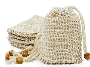Sisal biologische zeepcrubzak