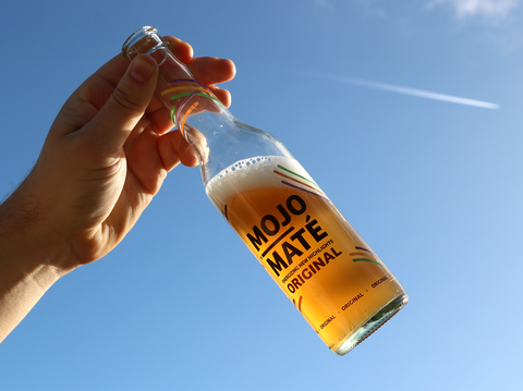 Mojo Maté Original - Yerba Mate-Getränk - Prickelndes, erfrischendes und energetisierendes Soda
