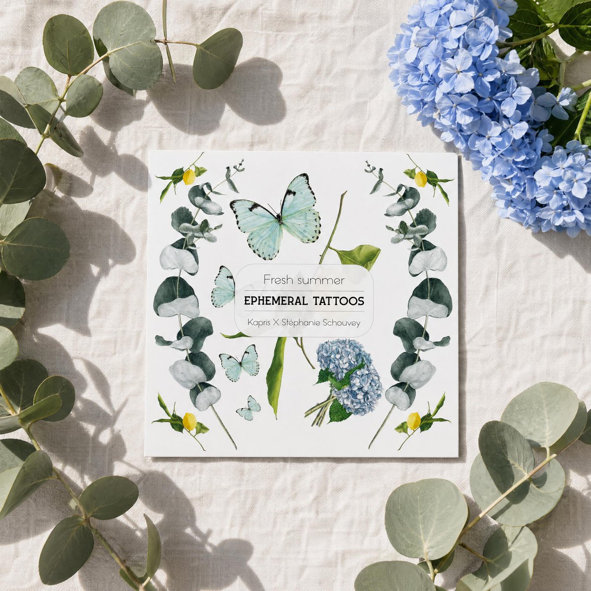 Frischer Sommer – Temporäre Tattoos