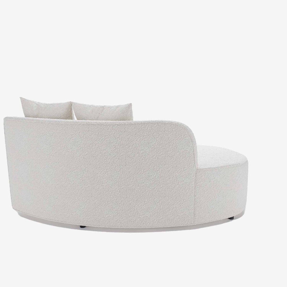 Sofa module – Alba white terry corner chair