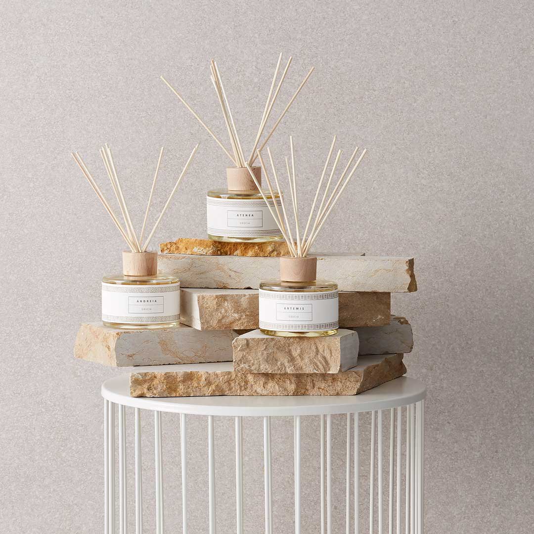 Scented Sticks Mikado Diffuser | Aromatic fresh and green fragrance | ANDREIA | 250ml/8.45 fl.oz