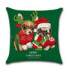 Cushion Cover Christmas - Little Dogs