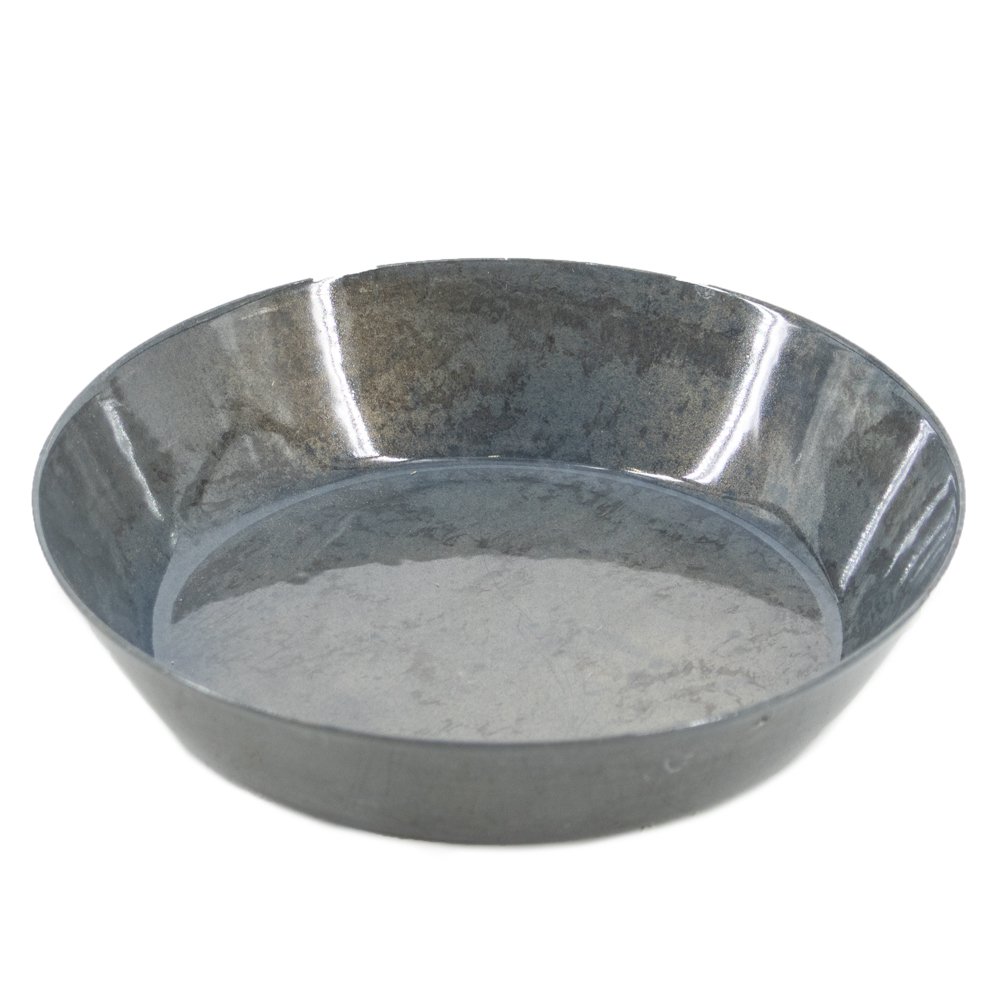 Metal bowl blue