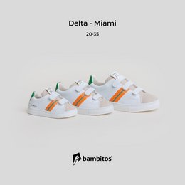 Delta - Miami (sneakers casual con cinturini in velcro)
