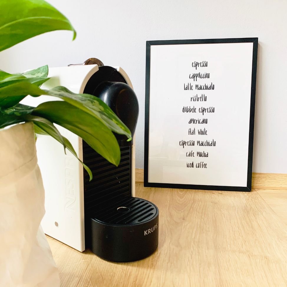 A4 Poster 'Koffie lover'