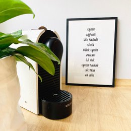 A4 Poster 'Koffie lover'