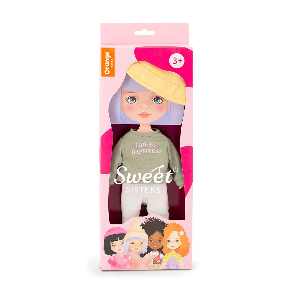 Soft toy, Sweet Sisters - Clothing set: Green Sweatshirt (35cm)