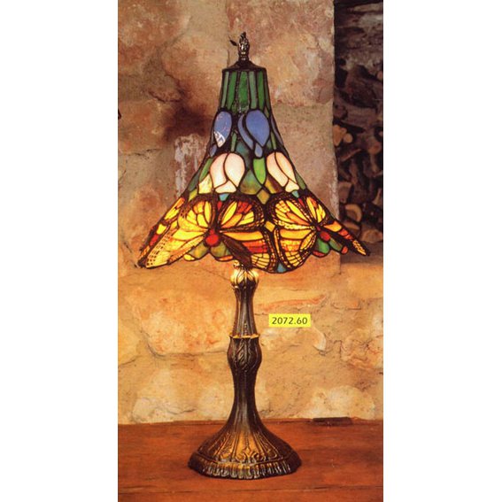 Sobremesa Tiffany diámetro 35cm Serie Butterfly LG207260