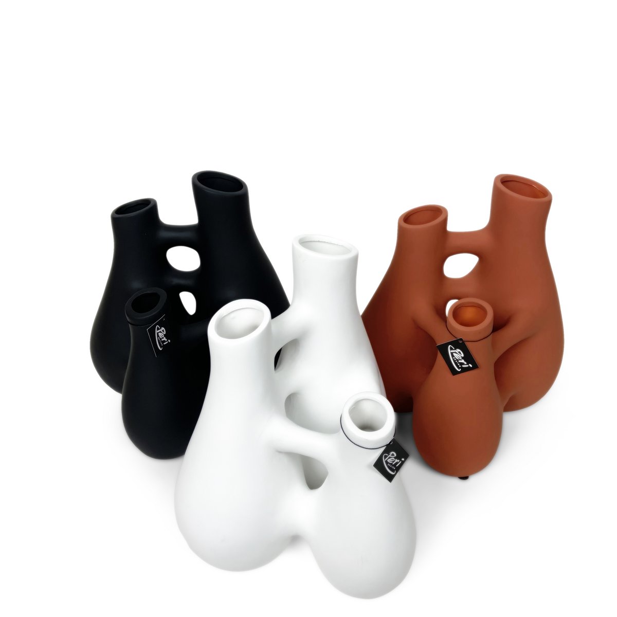 Vase Connection matt white