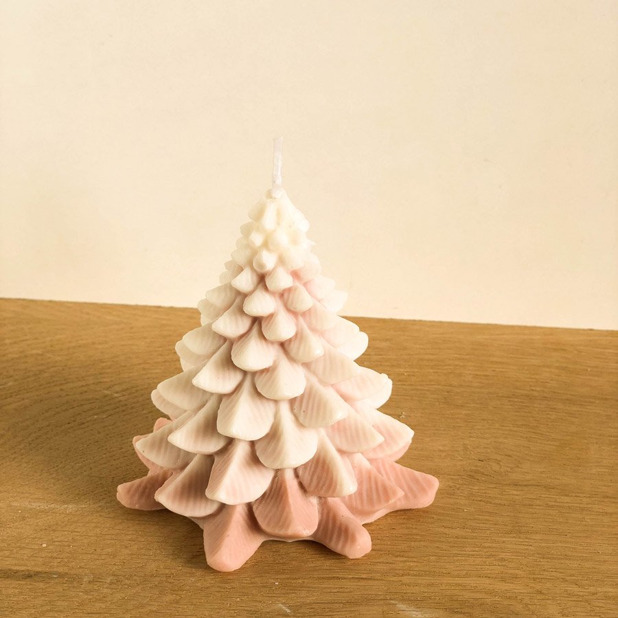 Christmas tree candle (scented or unscented)