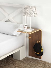 Brera wooden wall shelf – floating shelf