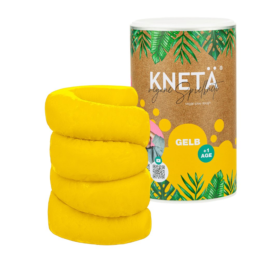 Knetä Speelklei - XXL Tube Geel 1000g