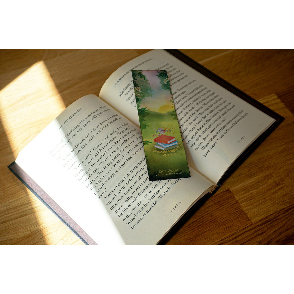 Boekenlegger verliefd op boek