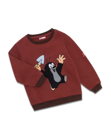 koaa – The Little Mole “Shovel” – Sweater maroon