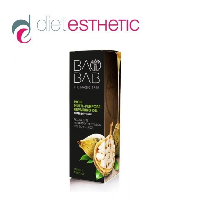 Multipurpose Restorative Face, Body & Hair Baobab Oil, 100ml