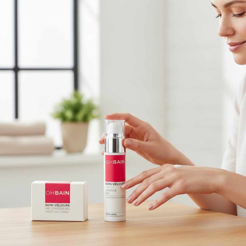 Soin Velours crème visage au lait d'Ânesse Bio