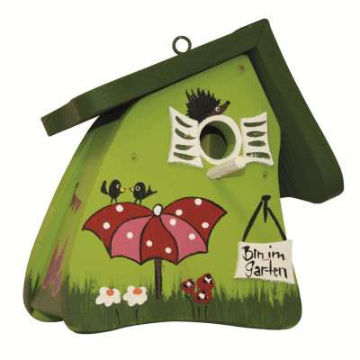 Vogelvilla - nestkast - mini tuinhuisje kiwi groen