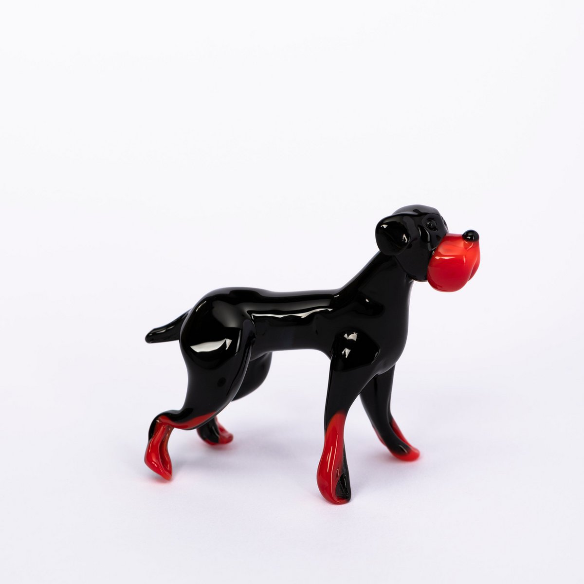 Animal de cristal Rottweiler