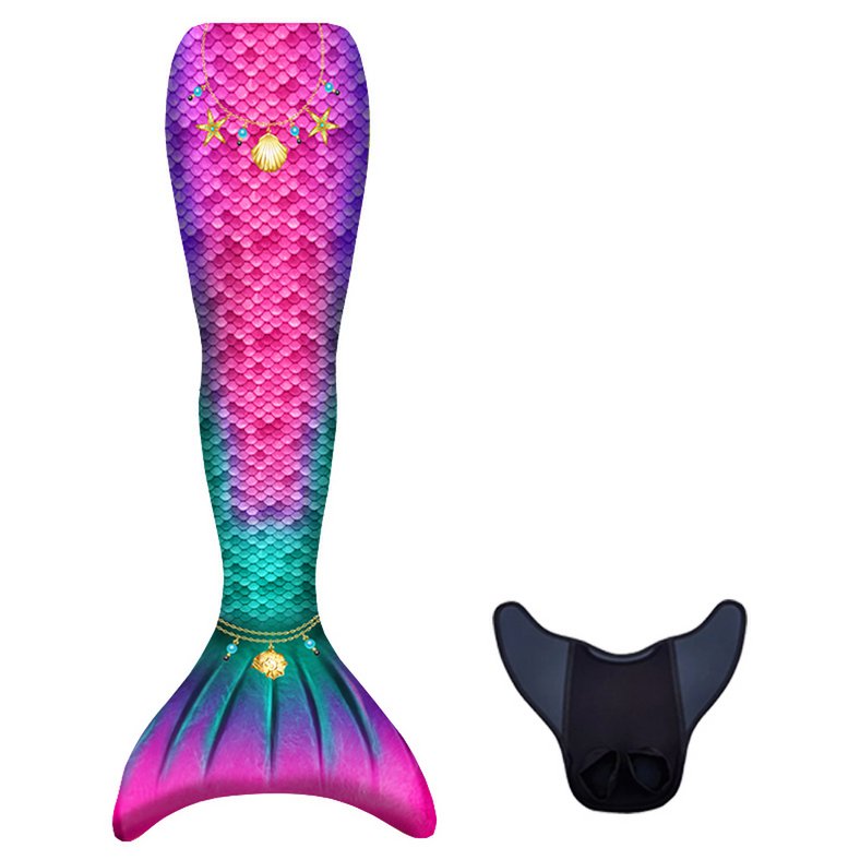 Kuaki Mermaids - Mermaid Tail Set Star - S - 10 Years