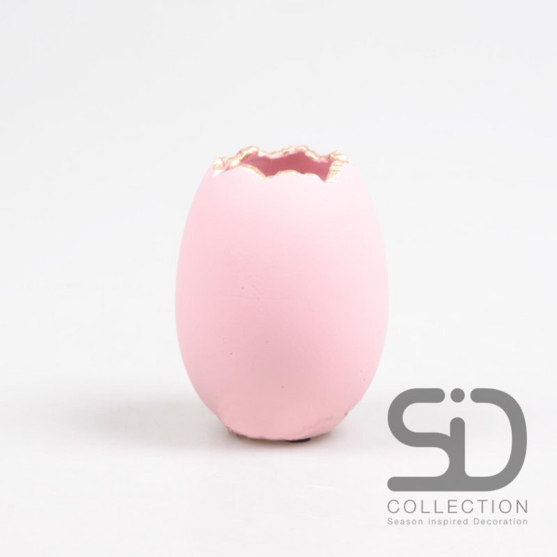 Vase Ei 7,5x7,5x10cm rosa