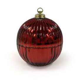 Candela a sfera di Natale