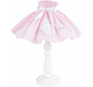 Roze engel bedlampje