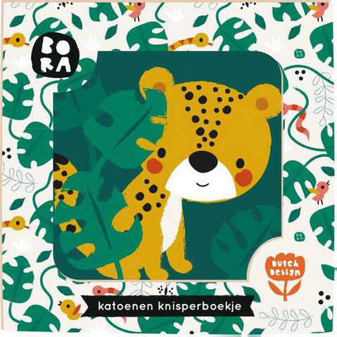Babybook cloth book crisp - Jungle