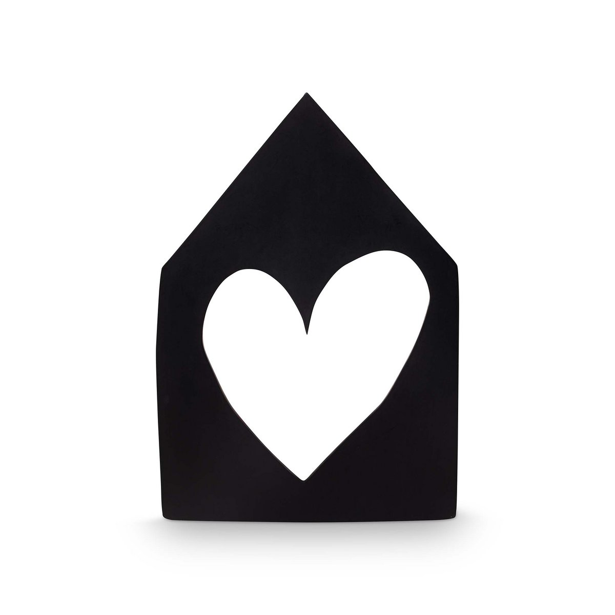 Wall Ornament House Black 41.5x29cm
