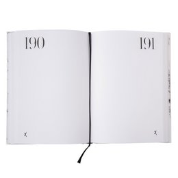 Notesbog "365", A5, hvid marmor