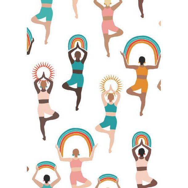Duurzame kaart - Yoga Poses