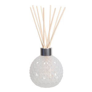 Empty Diffuser Jar - Diffuser & 50 Rattan Reeds - White