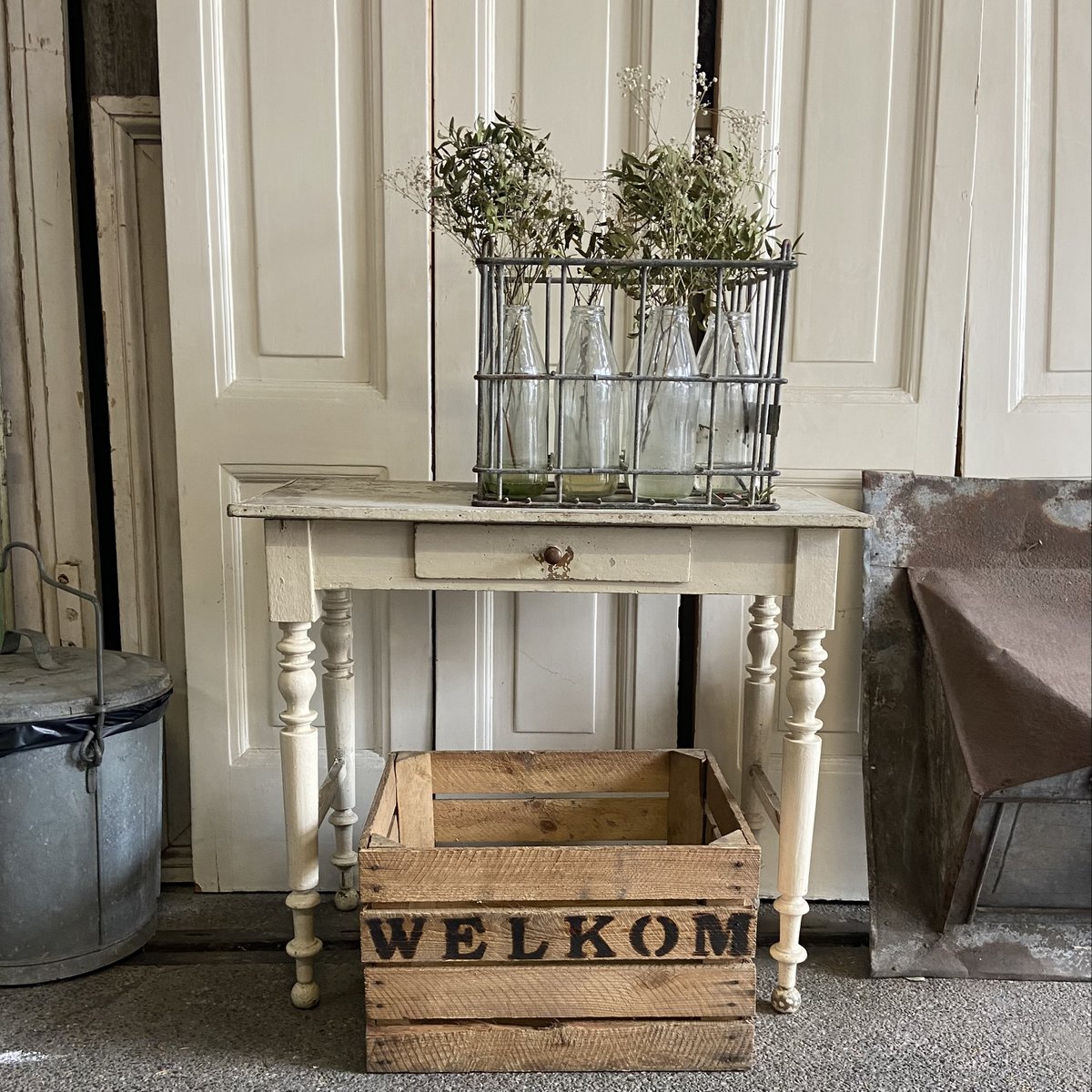 CAISSE / CAISSE EN BOIS Bienvenue