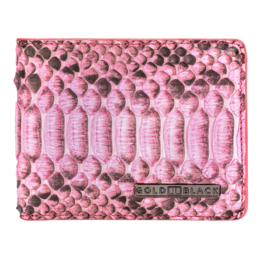 Pung GM python læder pink