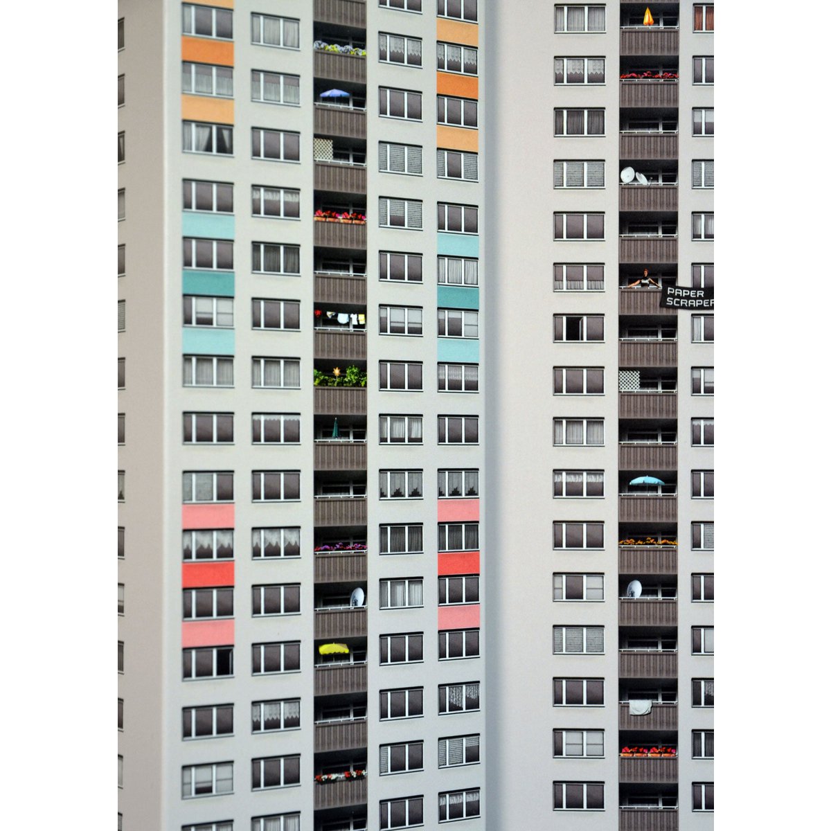Paperscraper® „Plattenbau Berlin“