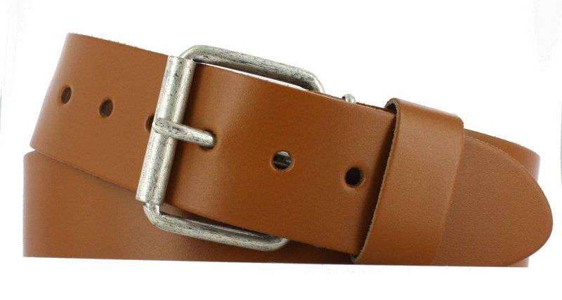 Læderbælte 5cm | glat læder