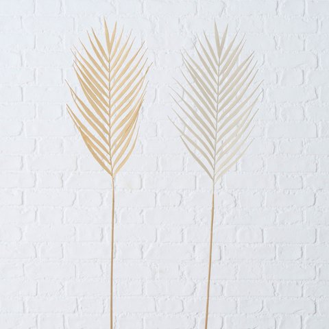 Kunsttak Decotak 90cm palmeblad naturel