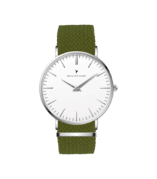 Olive Green | Classic White