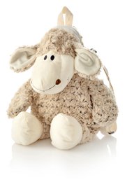 Sac à dos mouton peluche adulte 55 cm