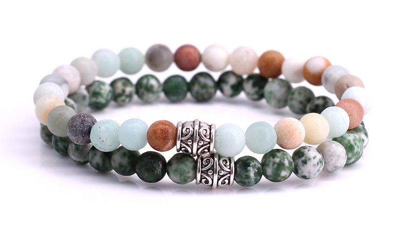 Basic Set Mat Amazoniet x Green Spot Stone
